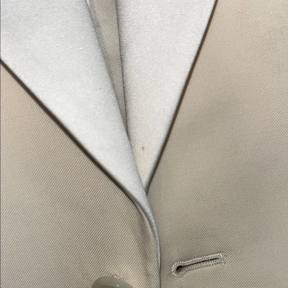 J. Crew Cream / White Tuxedo Blazer NWT 36R